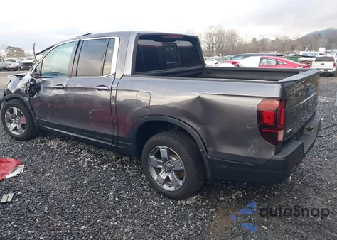 2025 Honda Ridgeline Rtl из США, поврежденный, VIN 5FPYK3F51SB004233